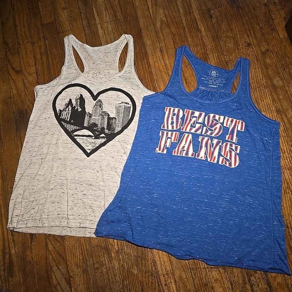 26 Shirts Buffalo Tank Tops Womens Small Lot Of 2 Brand New Thin Summer Tanks